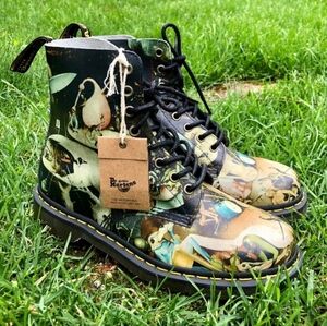 New Dr. Martens Pascal Hell Boots Hieronymus Bosch Men 9 Women 10